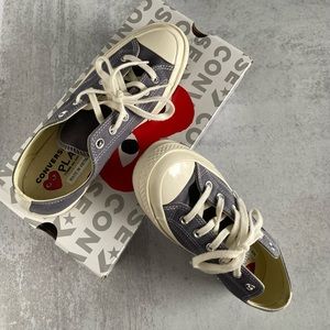 Comme des Garcons Play × Converse Low-Top Sneakers - Unisex - Size 7 Men/9 Women